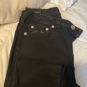 Black True Religion straight leg sz32